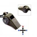3 in1 Multipurpose Outdoor Survival Camping Compass Whistle Thermometer Portable Multi-Function Tool