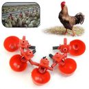 5Pcs Automatic Bird Coop Feed Poultry Water Drinking Cups