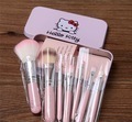 7pcs New Hello Kitty Mini Makeup brush tools Set