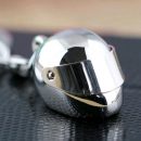 Classic 3D simulation model of Motorcycle Helmet charms creation alloy key chain key holder car keyring