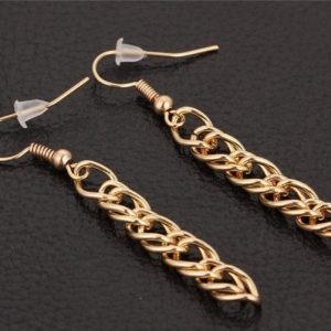 Punk Tassel Earrings For Women 5 Pairs/Set Crystal Alloy Stud Earrings Men Vintage boho Koyle Brincos