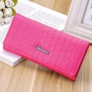 Fashion Ladies Brand Handy Long Wallet Women Luxury Leather Credit Card Holder Money Wallets and Purse