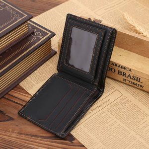 fashion men wallets famous brand leather wallet design wallets with coin pocket purse card holder