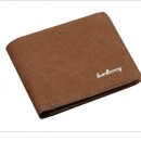 Hot Sale Fashion Men Wallets Quality Soft Linen Design Wallet Casual Short Style 3 Colors Credit Card Holder