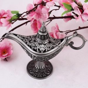 Fairy Tale Aladdin Magic Lamp Tea Pot Genie Lamp Vintage Retro Toys For Children Home Decorations