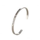 1PCS Stainless Steel PEACEFUL WARRIOR