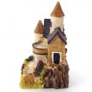1 pcs Cute Mini Resin House Miniature House