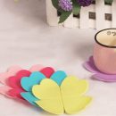 Durable Cute Flowers Silicone Heat Resistant Cup Mats