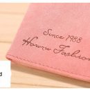 Handy Women Clutch Fashion PU Leather 2 Fold Wallets Female Long Wallet