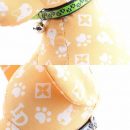 High Quality Nylon PU Leather Bells Pet Collar Cute Reflective Cats Collars for Small Dogs Cat 3 Colors