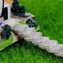 One Set Mini Artificial Stairs Garden Decoration Accessories Fairy Garden Miniatures DIY Craft Micro Landscaping
