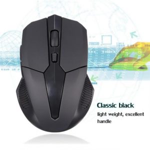 2.4 GHz Wireless Portable Optical 2000DPI 6 Button Mouse Mice Adjustable Professional Gaming Game USB Receiver for PC