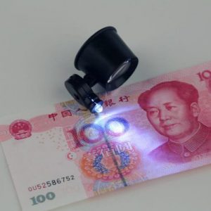 LED Light 15X Eye Jeweler Coins Loupe Magnifier