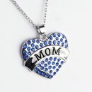 Mother’s Day Gifts Crystal Heart Pendant Necklace