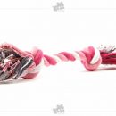 Puppy Dog Pet Toy Cotton Braided Bone Rope Double knot cotton rope trumpet Chew Knot