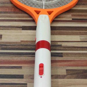 Rechargeable LED Electric Insect Bug Fly Mosquito Zapper Swatter Killer Racket 3-layer Net Safe