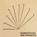 Vorkin 9PCS 1set Needle Felting Starter Kit Wool Felt Tools Mat Needle Accessories