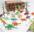 static simulation dinosaur suit animal tree identification PVC Model Classic Toys Christmas gift