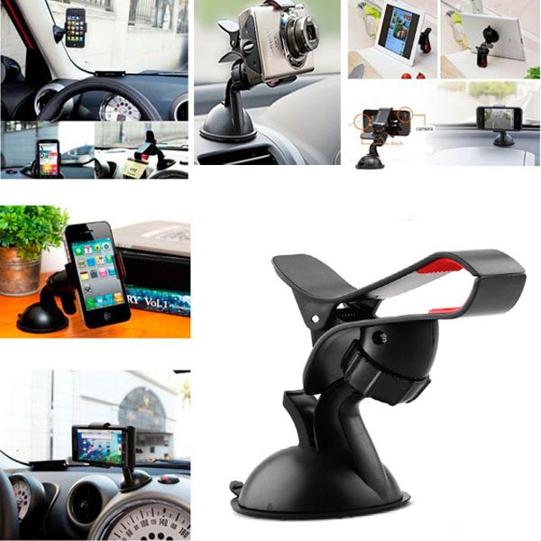 Universal Car Windshield Mount Holder For iPhone 5S 5C 5G 4S iPod