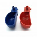 Deep Red/ Blue Quail Drinking Bowl Poultry Feeding Supplies ABS Quail Drinker