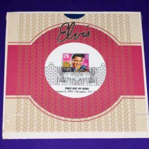 1993 29c Elvis Presley First Day of Issue Ceremony Program