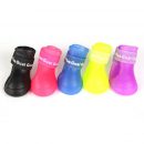 Dog Shoes New Lovely Portable Pet Dog Waterproof PU Boots Rain Shoes