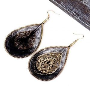 Fashion Water Drop Earrings Bohemia Big Ear dangle earrings For Women Jewellery
