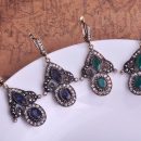 Jewelry Set Necklace Stud Earrings Women