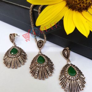 Gold Necklace and Earing Set For Women Jewelry Sets