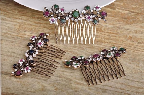 Hair Clips Comb Brooches Hijab Pins For Woman