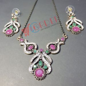 Necklace Set Wedding Party Jewelry set Necklace and earring