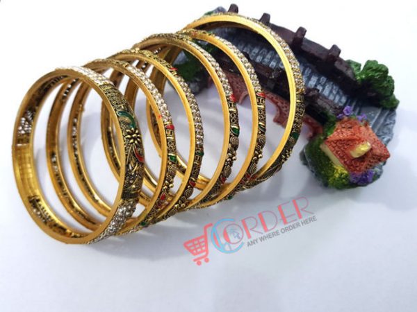 6pcs set Bangles For Women Bangles Bracelet multicolor