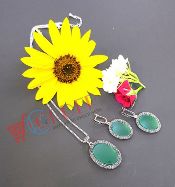 Necklace and Earrings Jewelry Set for Women Girls