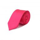 Tie for Men Slim Tie Solid color Necktie Polyester Narrow