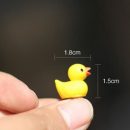 2PCS/Lot Lovely micro landscape Small yellow duck