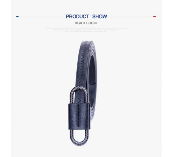 Belts for Women Luxury Designer PU Leather Belt