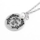 BEST MOM EVER Engraved Pendant Necklace
