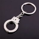 1pc Fashion Creative Men Metal Handcuffs Shape Chain Keychain Keyring