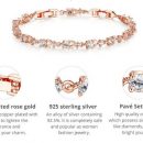 Rose Gold Color Chain Bracelet