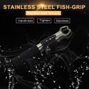 Strong Stainless Steel One-Handed Operation Fish Grip