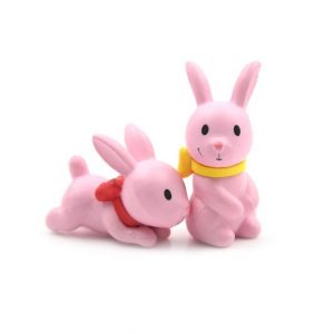 Mini Pink Rabbit Miniatures