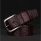 Cowhide   High quality PU leather belts for men fashion