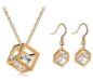 Crystal Cubic Jewelry Sets for Women