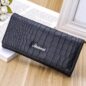 Fashion Ladies Brand Handy Long Wallet Women Luxury Leather Credit Card Holder Money Wallets and Purse - Image 3
