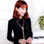 Fantastic Long Tassel Necklace Pendants Gold Silver Sweater Chain Necklace Multilayer Alloy Statement Necklace - Image 6