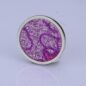 Flash sale pink interchangeable trendy brand new necklaces pendants 35mm coin holder rose gold for women - Image 5