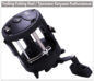 4000L Black Right Hand Trolling Reel - Image 2