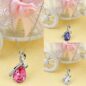 Lady Imitate Rhinestone Chain Crystal Necklace Pendant