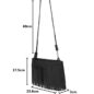 Lady Shoulder Bags Vintage Tassel Bags - Image 8