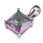 Rose Rainbow Topaz Pendant 925 Sterling Silver Newest Fashion Attractive Jewelry Pendant